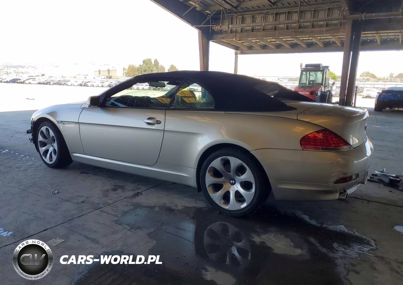 2004 BMW 645 Ci Automatic VIN:WBAEK73404B321020 - 2