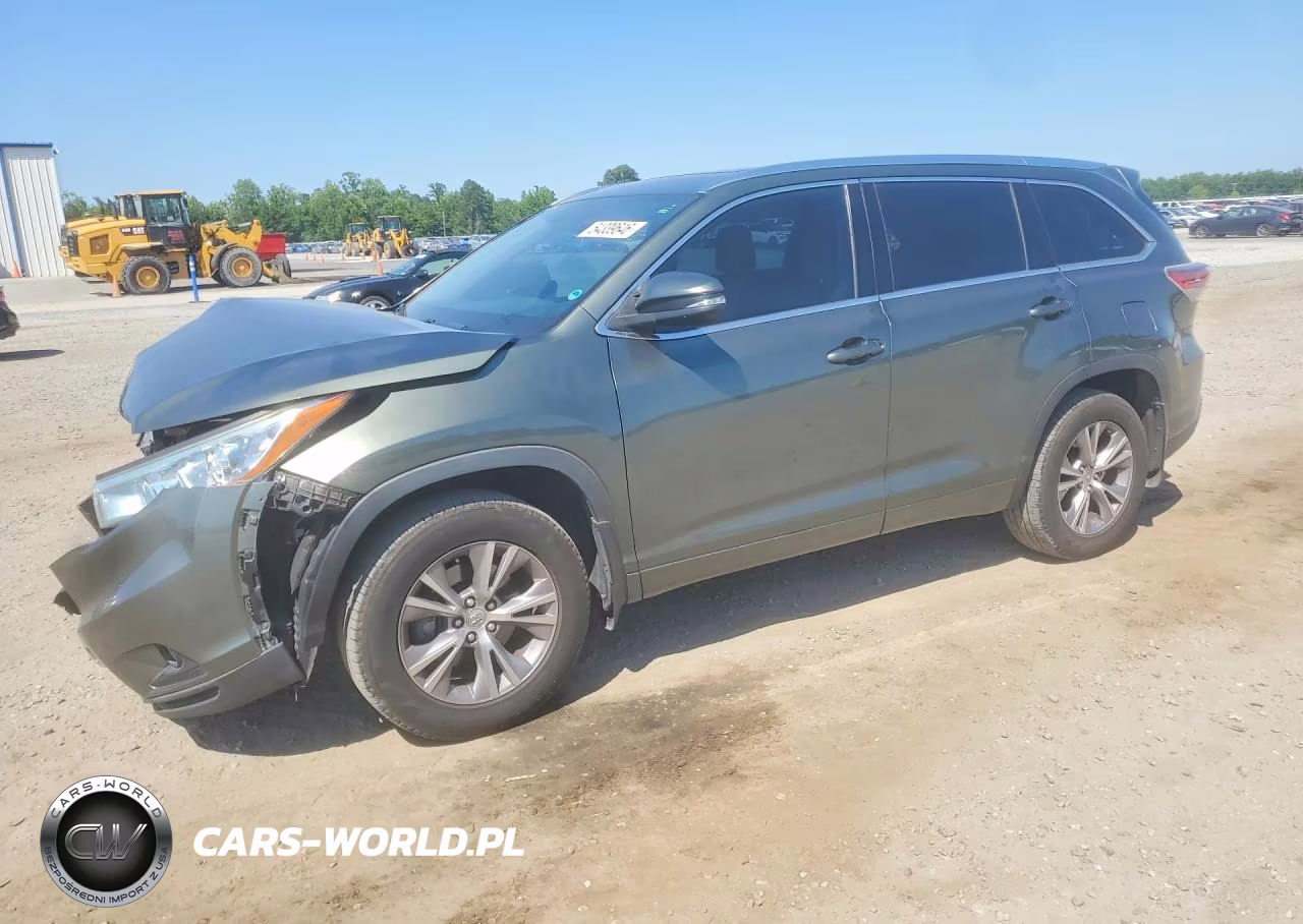 2015 Toyota Highlander Xle