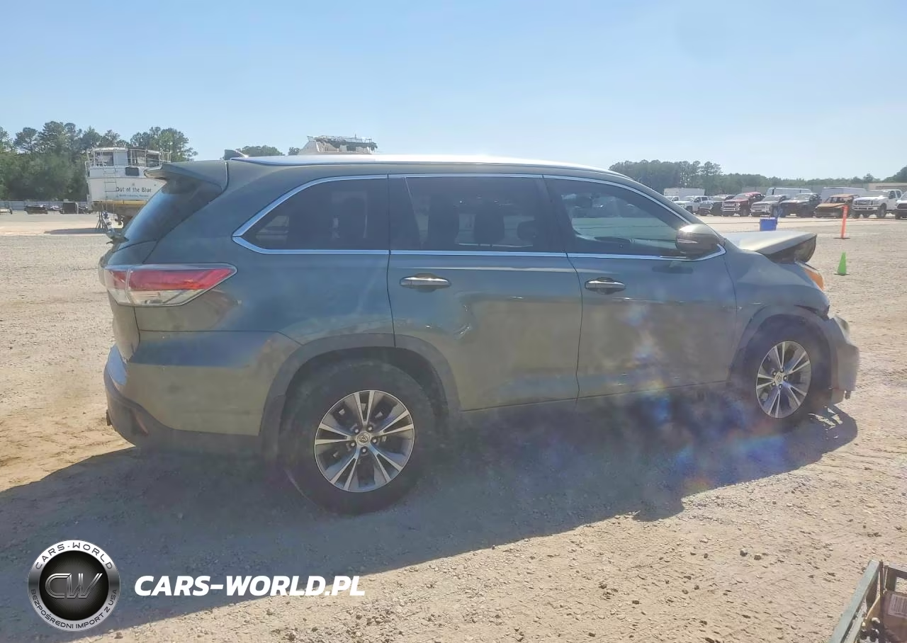 2015 Toyota Highlander Xle VIN:5TDJKRFH5FS111990 - 3