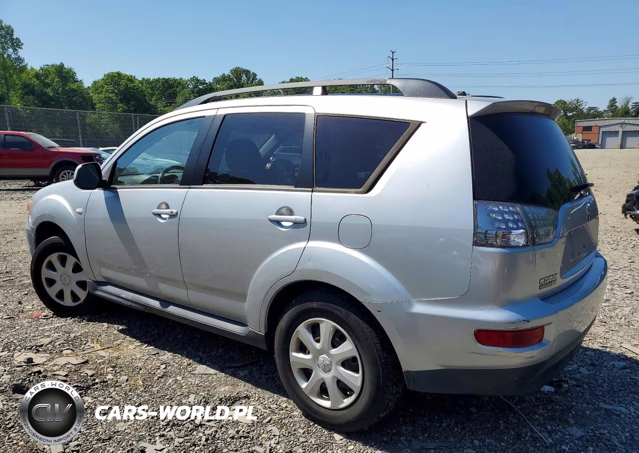 2012 Mitsubishi Outlander Es VIN:JA4AS2AW0CU002383 - 2