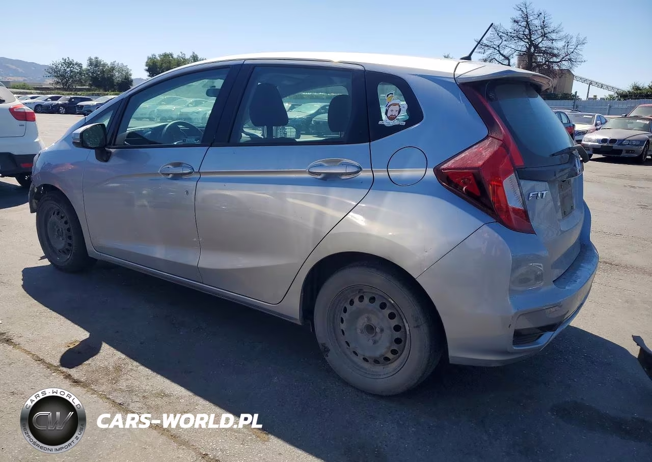 2019 Honda Fit Lx VIN:3HGGK5H44KM721372 - 2