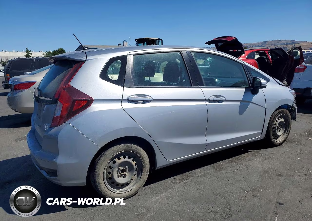 2019 Honda Fit Lx VIN:3HGGK5H44KM721372 - 3
