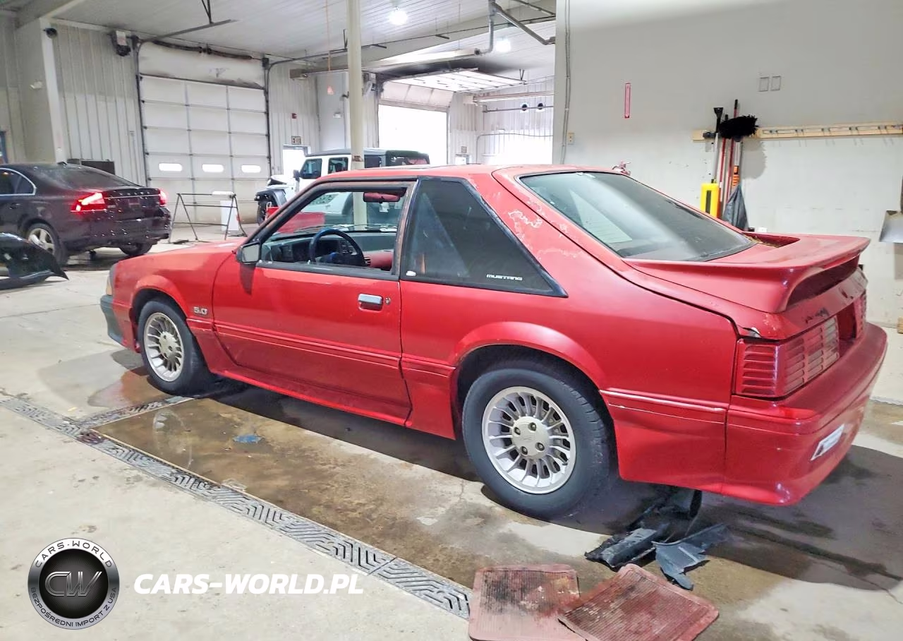 1987 Ford Mustang Gt VIN:1FABP42EXHF211970 - 2