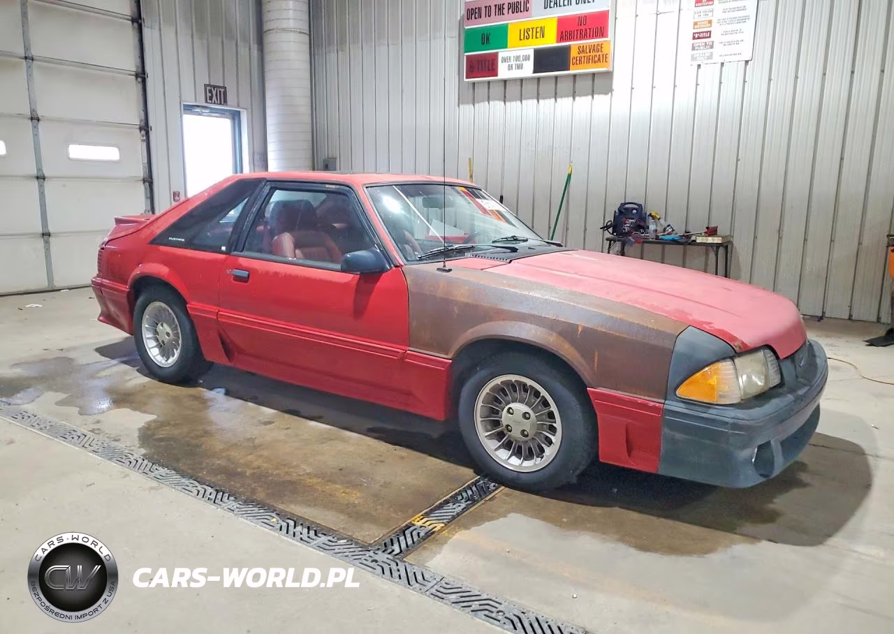 1987 Ford Mustang Gt VIN:1FABP42EXHF211970 - 4