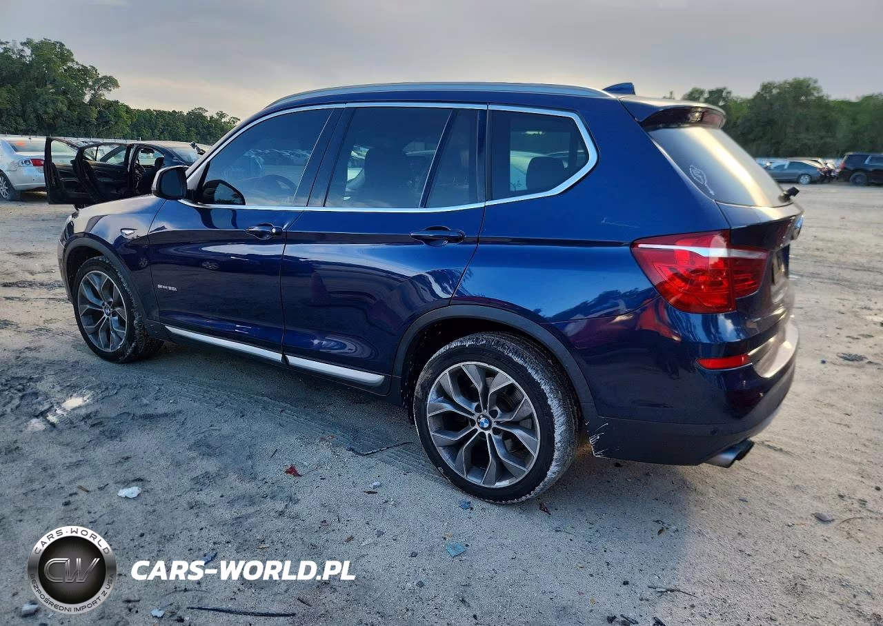 2017 BMW X3 Sdrive28I VIN:5UXWZ7C59H0U44875 - 2