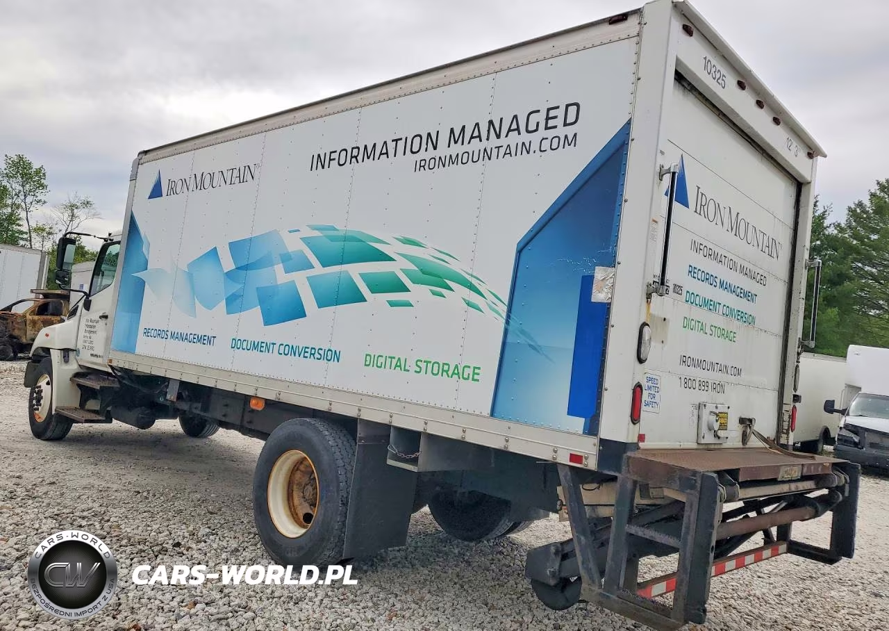2012 Hino 258-268 Refrigerated Box Truck VIN:5PVNE8JP7C4S50351 - 2