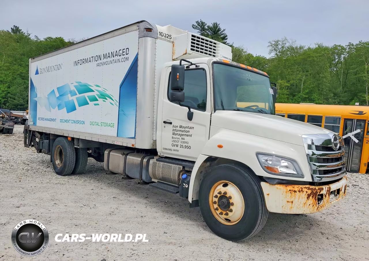 2012 Hino 258-268 Refrigerated Box Truck VIN:5PVNE8JP7C4S50351 - 4