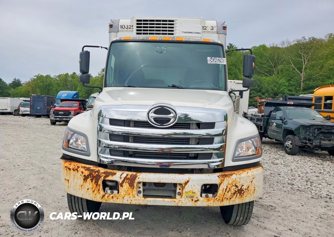 2012 Hino 258-268 Refrigerated Box Truck VIN:5PVNE8JP7C4S50351 - 5