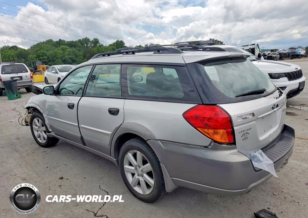 2007 Subaru Outback Outback 2.5I VIN:4S4BP61C177310851 - 2