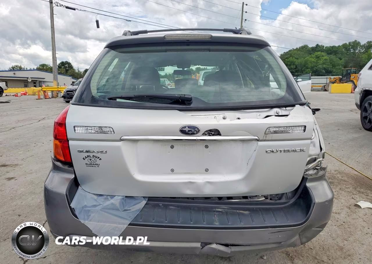2007 Subaru Outback Outback 2.5I VIN:4S4BP61C177310851 - 6