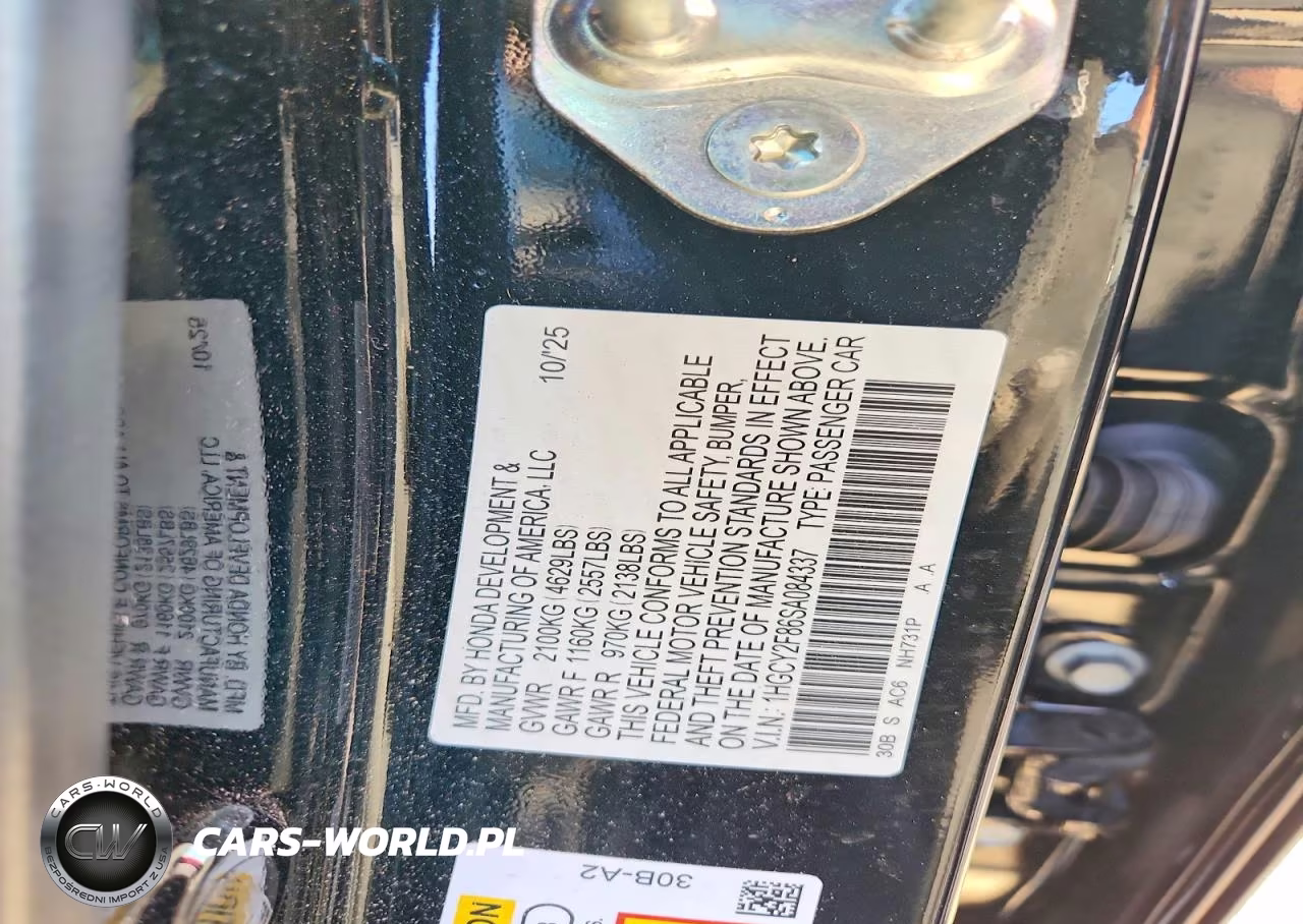 2025 Honda Accord Touring Hybrid VIN:1HGCY2F86SA084337 - 13