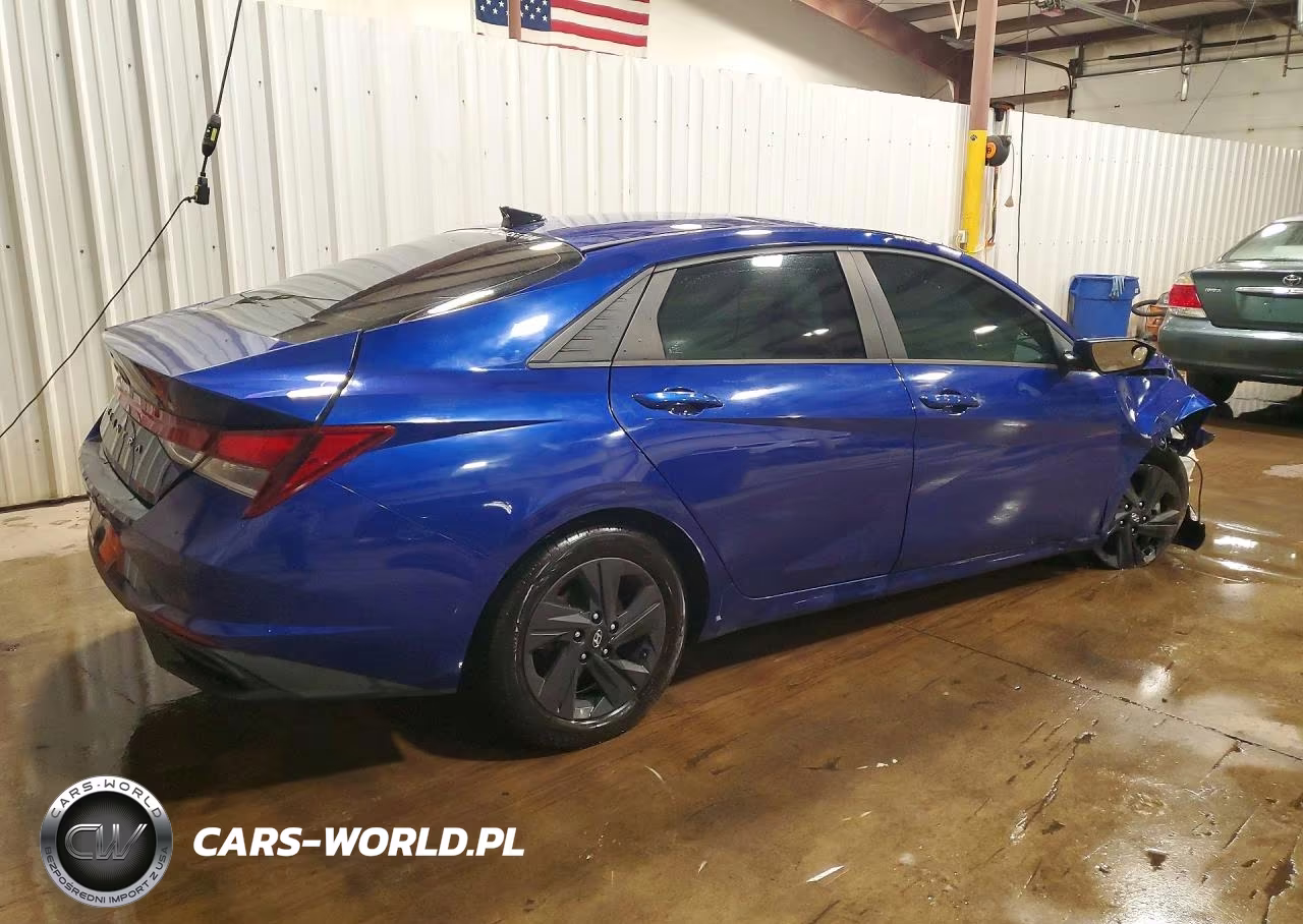 2021 Hyundai Elantra Sel VIN:5NPLM4AG8MH035463 - 3