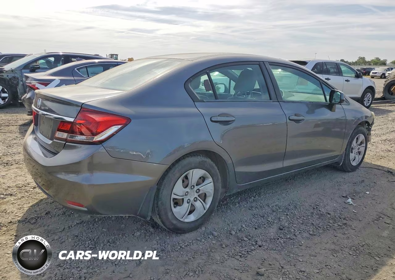 2013 Honda Civic Lx VIN:19XFB2F56DE252643 - 3