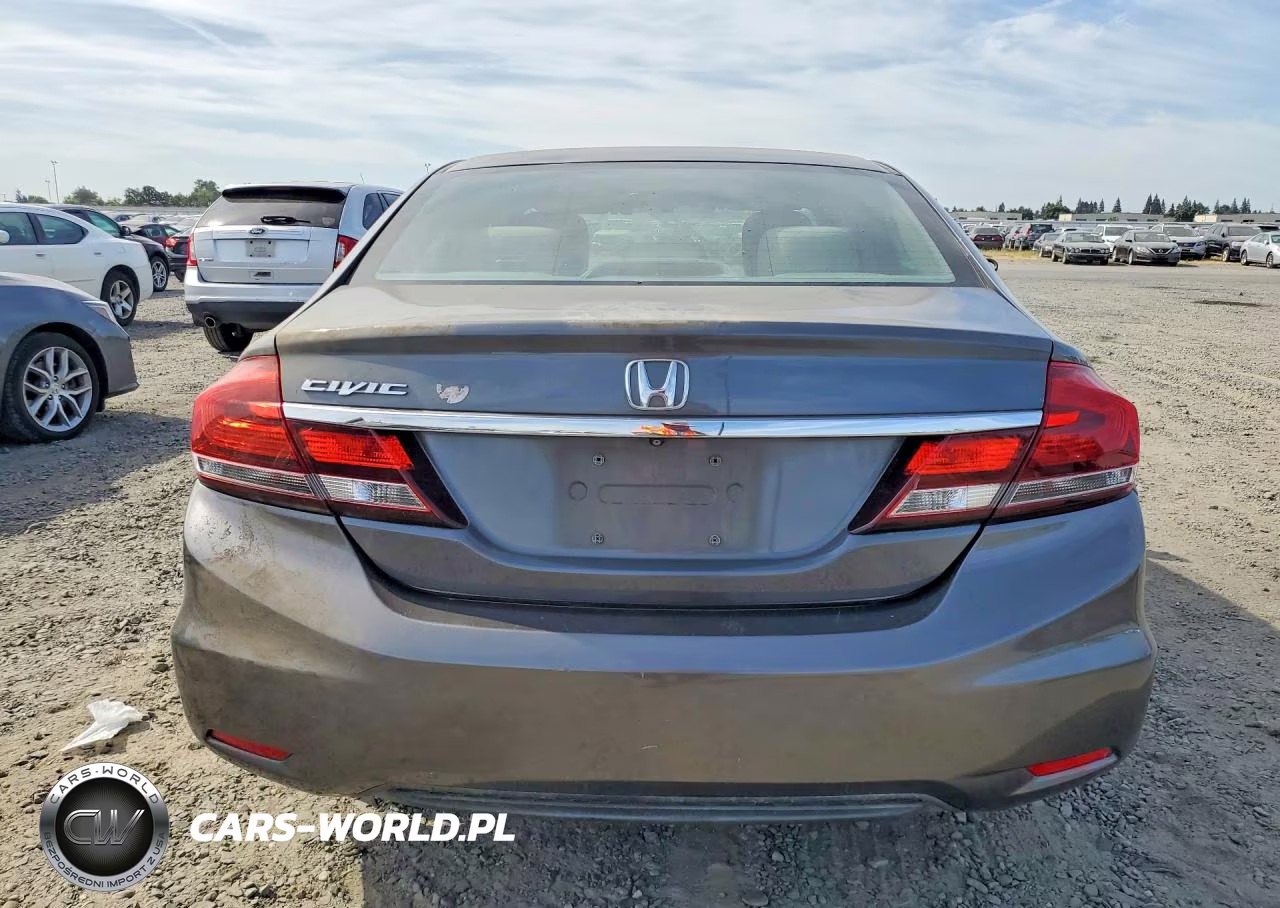 2013 Honda Civic Lx VIN:19XFB2F56DE252643 - 6