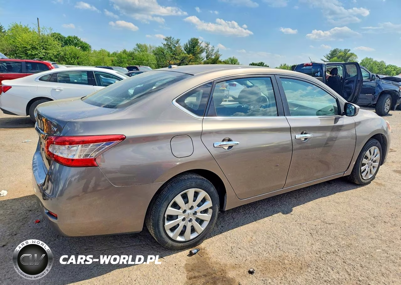 2015 Nissan Sentra Sv VIN:3N1AB7AP1FY340715 - 3