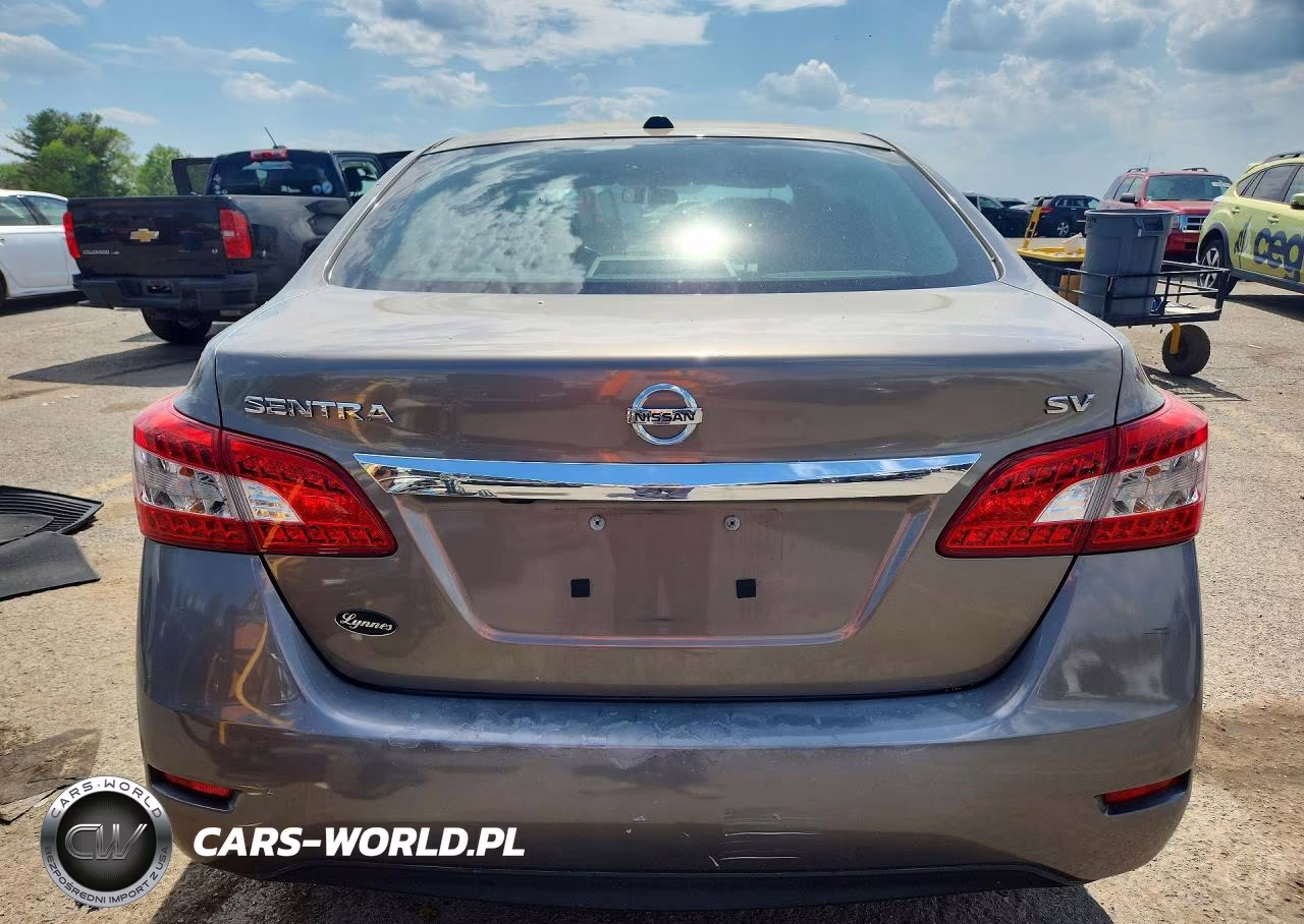 2015 Nissan Sentra Sv VIN:3N1AB7AP1FY340715 - 6