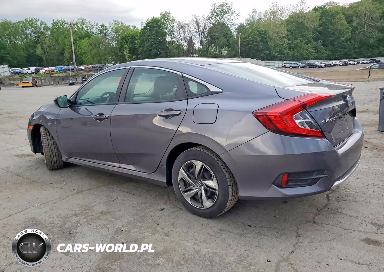 2019 Honda Civic Lx VIN:2HGFC2F60KH502516 - 2