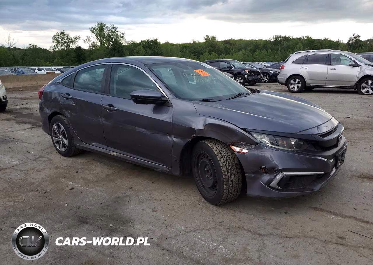 2019 Honda Civic Lx VIN:2HGFC2F60KH502516 - 4