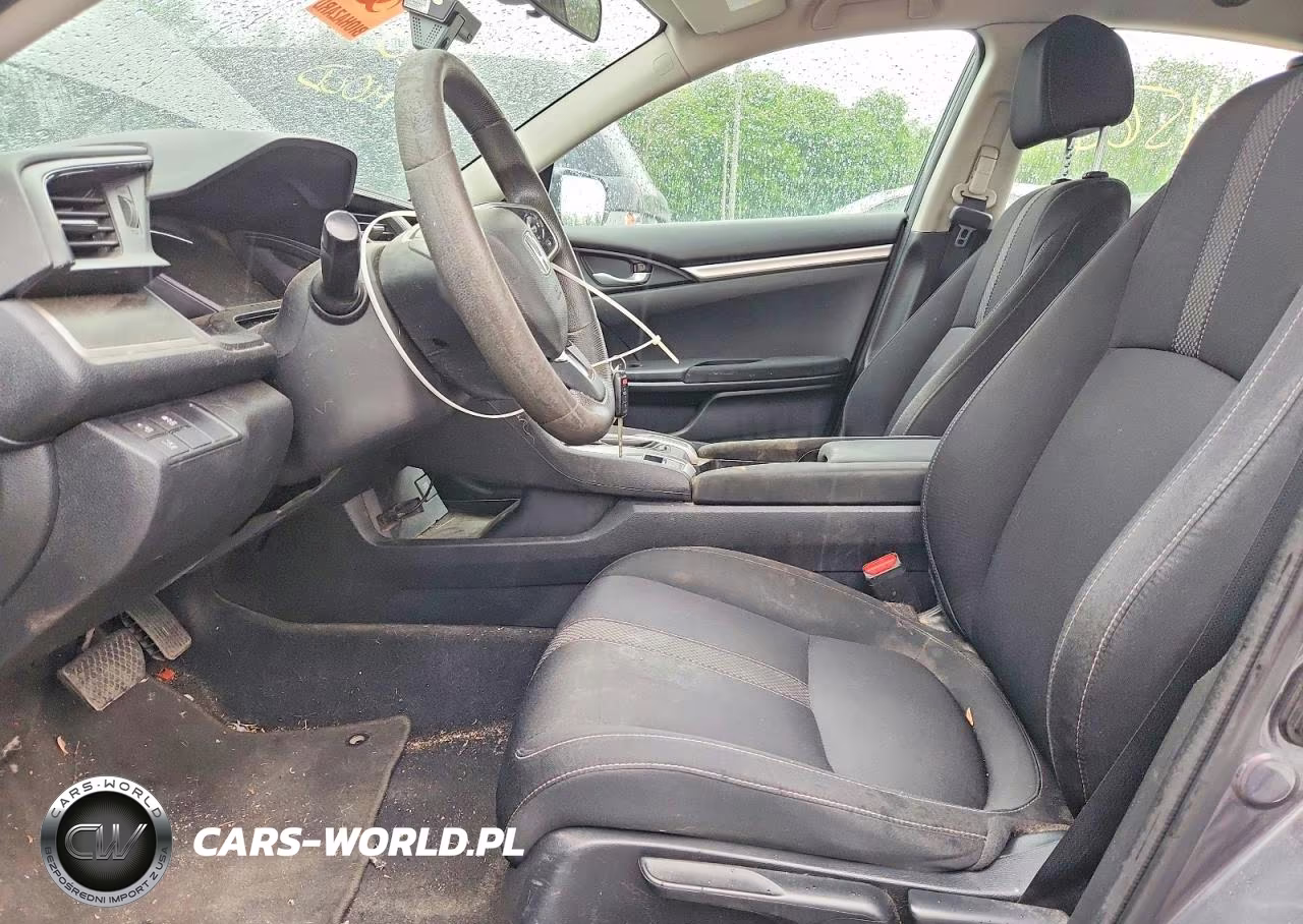 2019 Honda Civic Lx VIN:2HGFC2F60KH502516 - 7