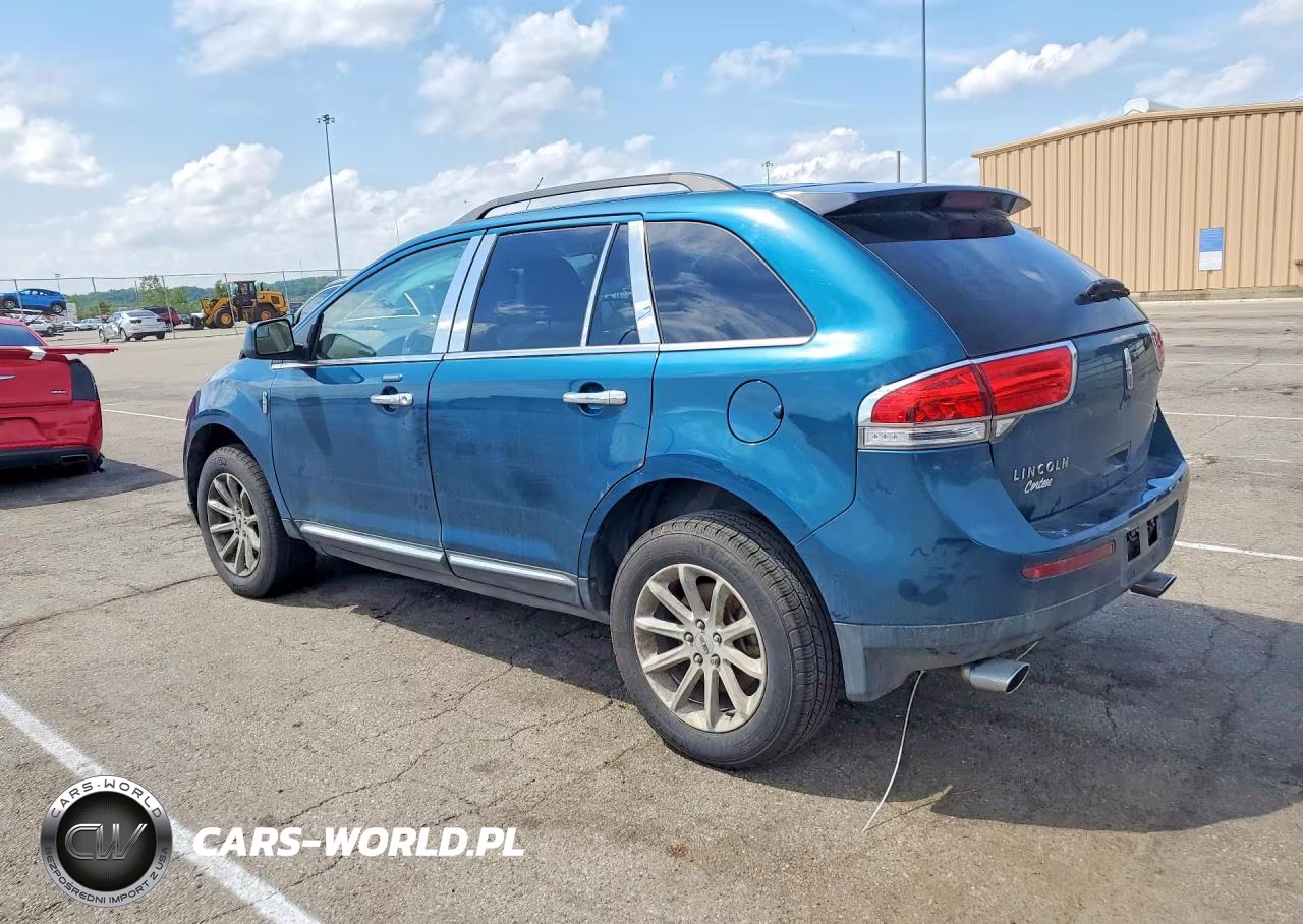 2011 Lincoln Mkx VIN:2LMDJ6JK9BBJ04344 - 2