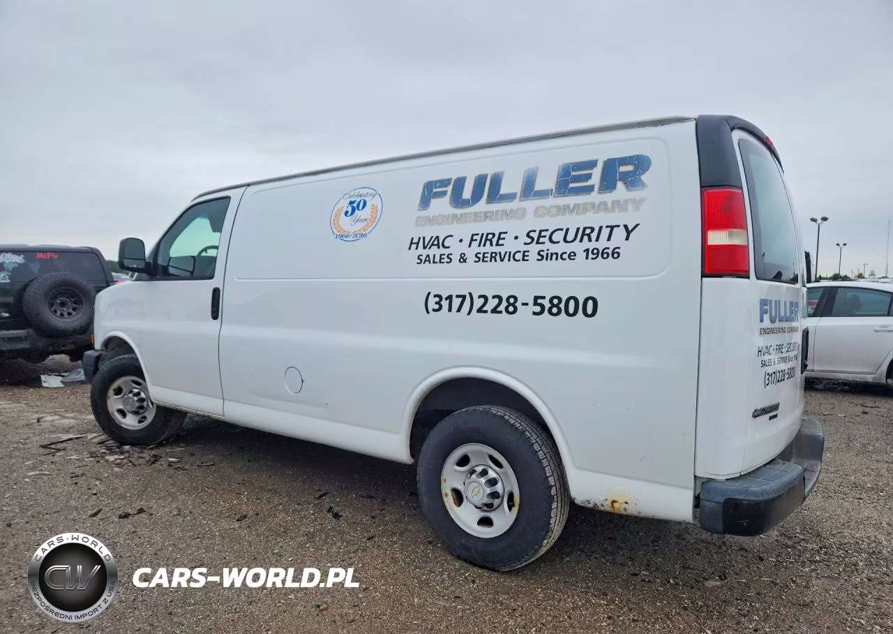 2013 Chevrolet Express G2500 VIN:1GCWGFCA2D1117933 - 2