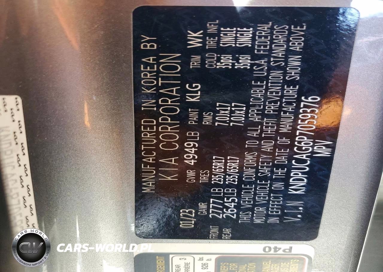 2023 Kia Sportage Lx VIN:KNDPUCAG6P7059376 - 14