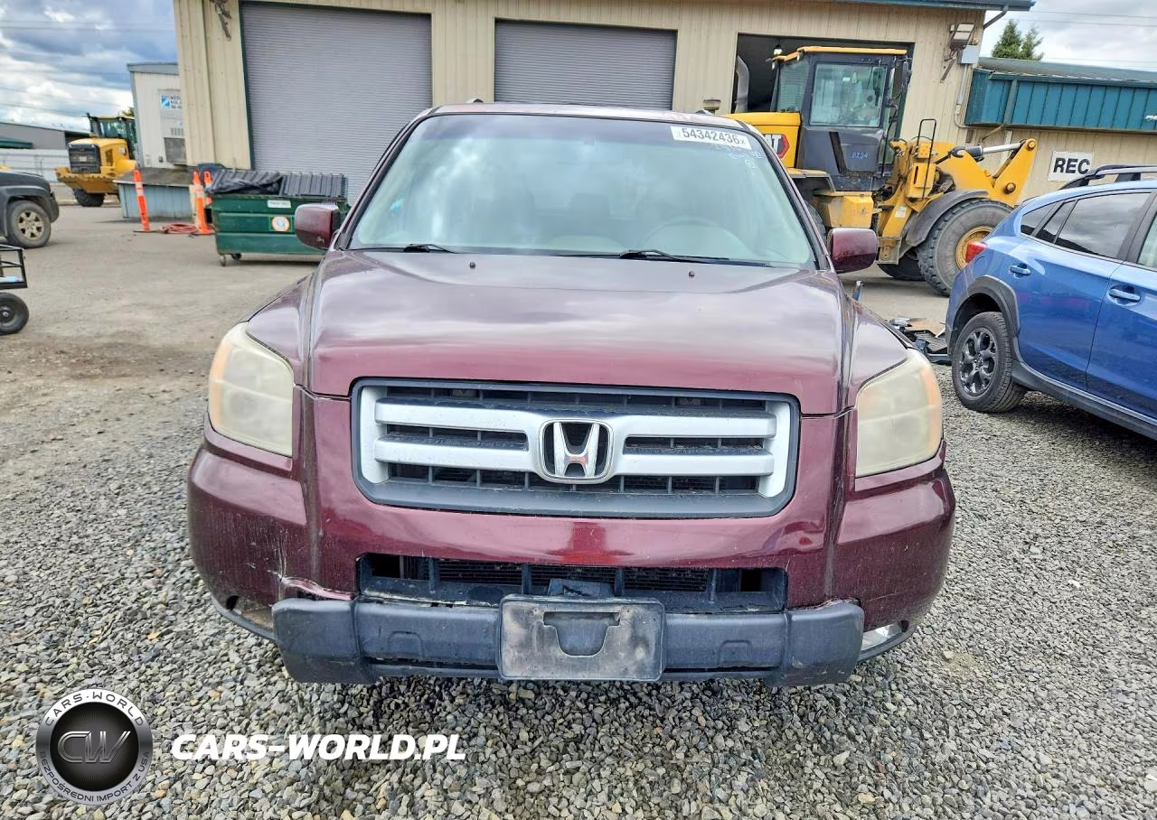 2007 Honda Pilot Exl VIN:2HKYF18557H502894 - 5