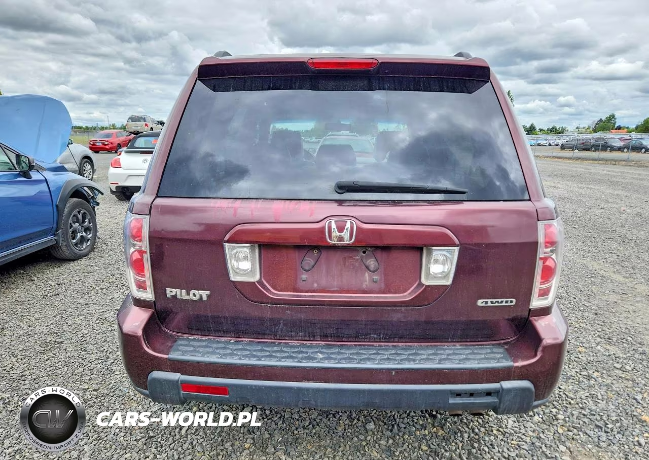 2007 Honda Pilot Exl VIN:2HKYF18557H502894 - 6