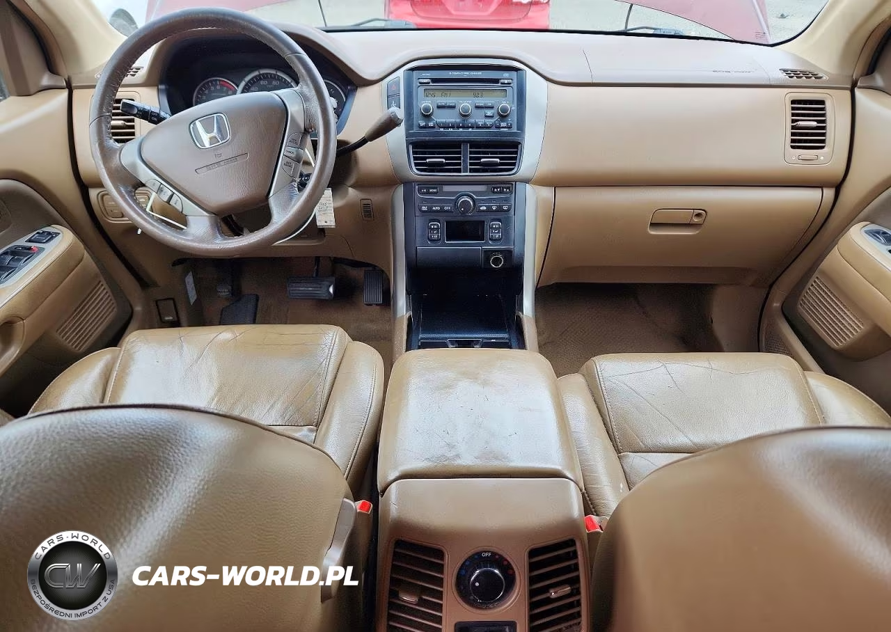 2007 Honda Pilot Exl VIN:2HKYF18557H502894 - 8