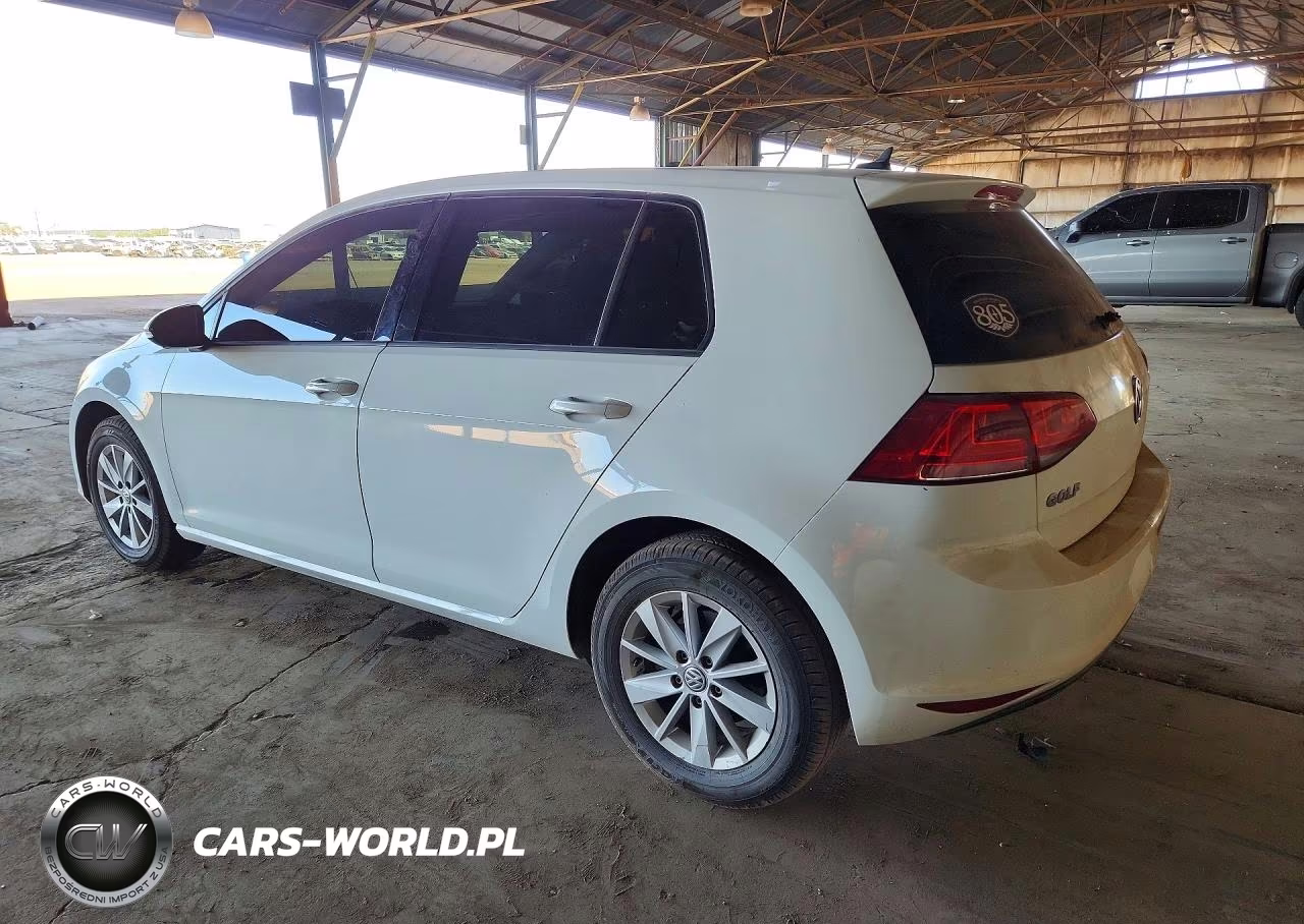 2016 Volkswagen Golf S VIN:3VW217AUXGM014606 - 2