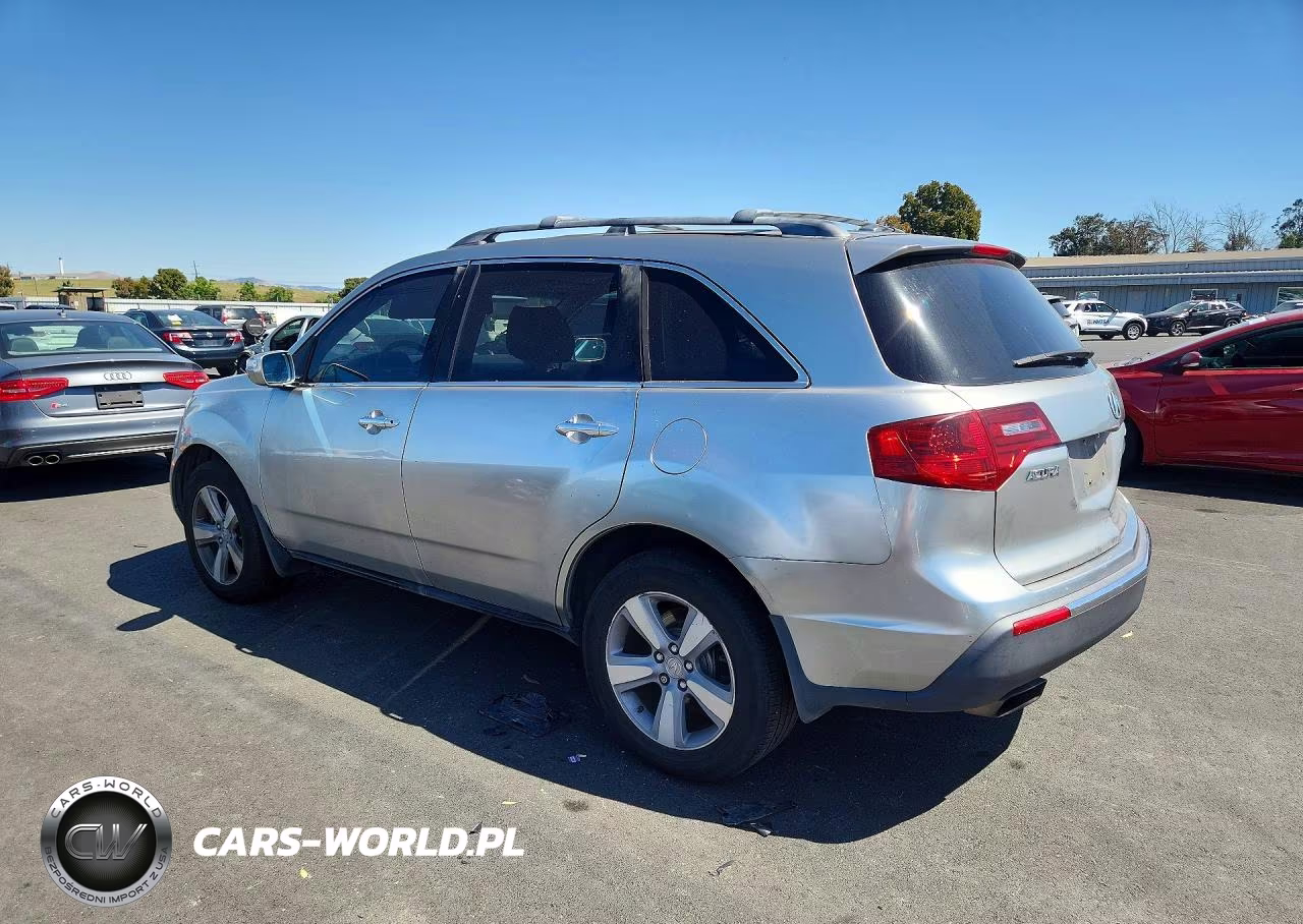 2012 Acura Mdx VIN:2HNYD2H21CH511624 - 2