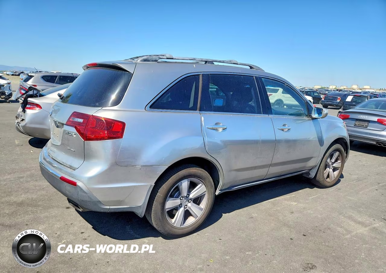 2012 Acura Mdx VIN:2HNYD2H21CH511624 - 3