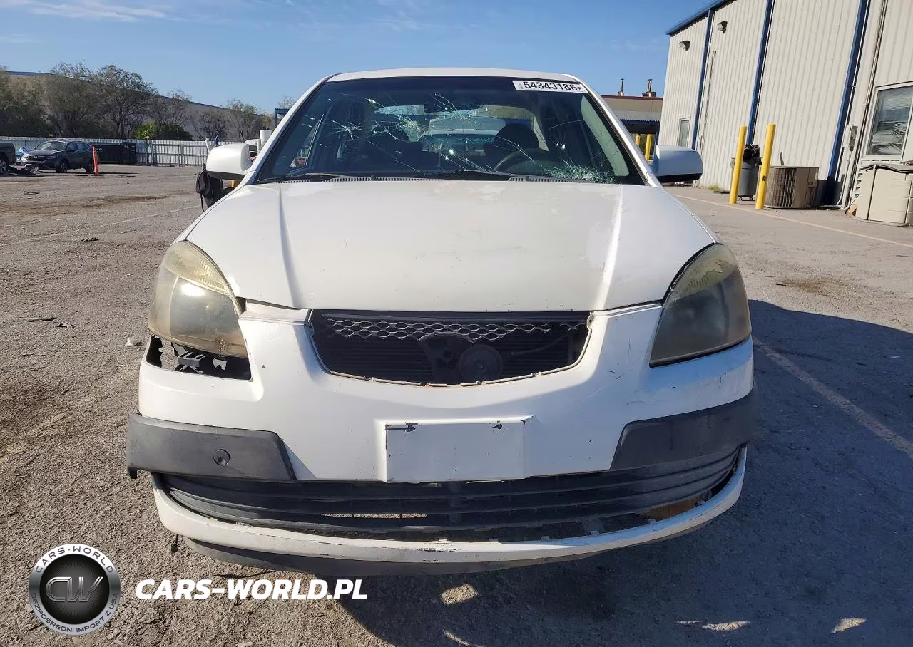 2006 Kia Rio Base VIN:KNADE123766045889 - 5
