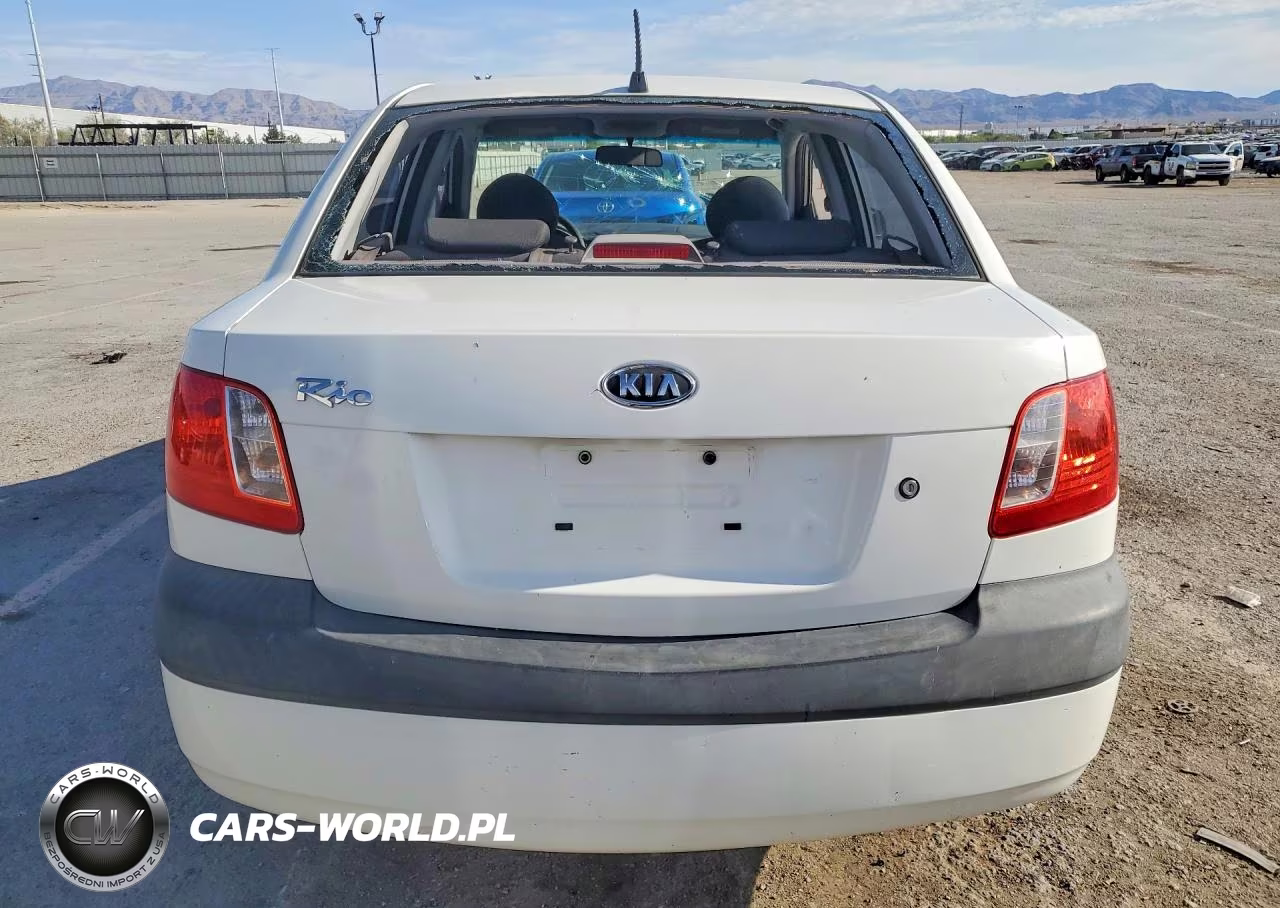2006 Kia Rio Base VIN:KNADE123766045889 - 6