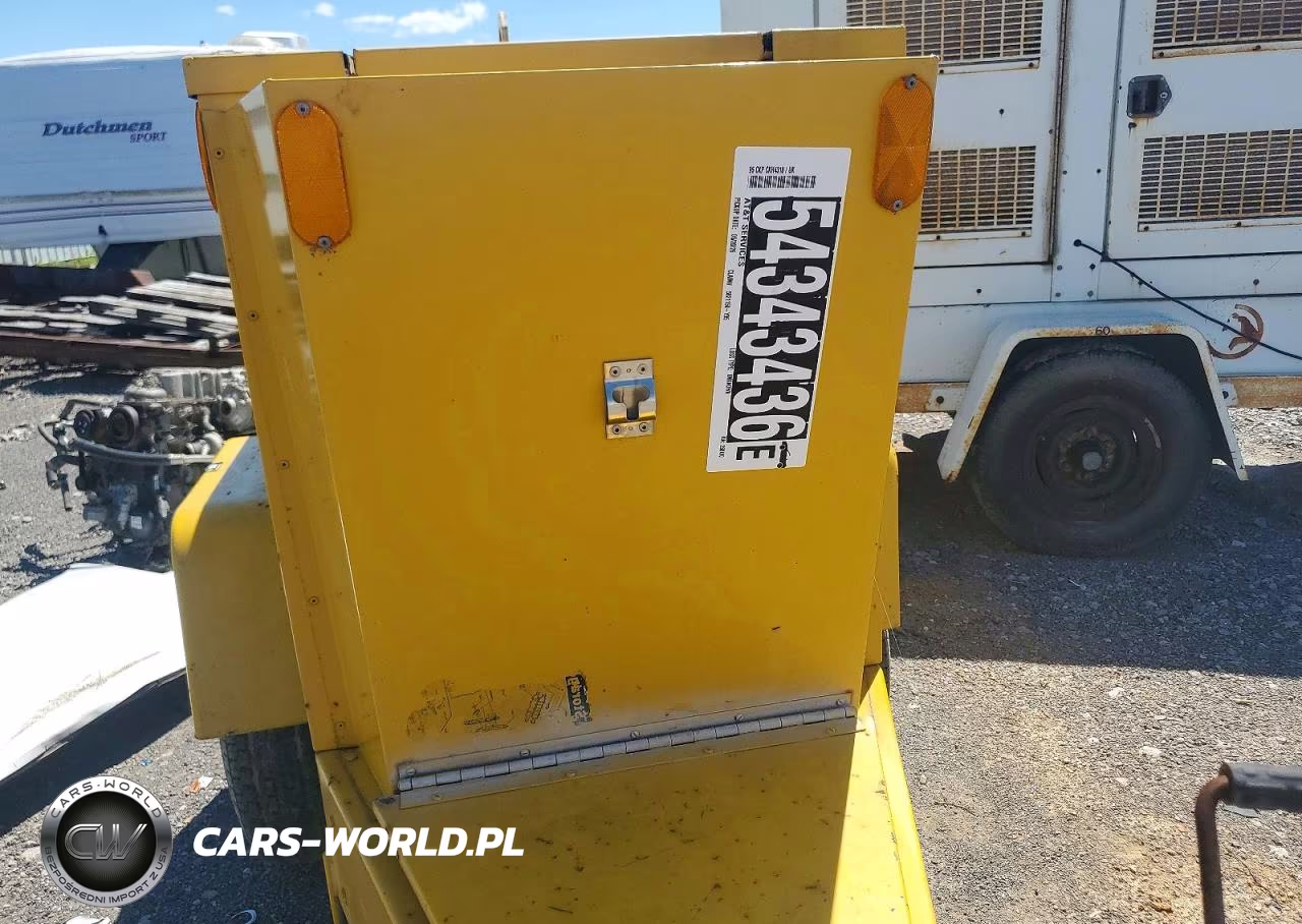 1995 Generator VIN:951260410 - 7