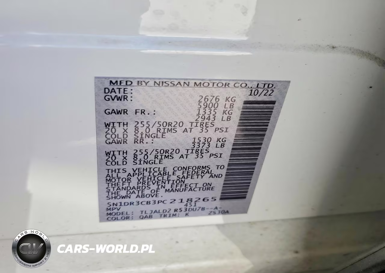 2023 Nissan Pathfinder Sl VIN:5N1DR3CB3PC218265 - 14