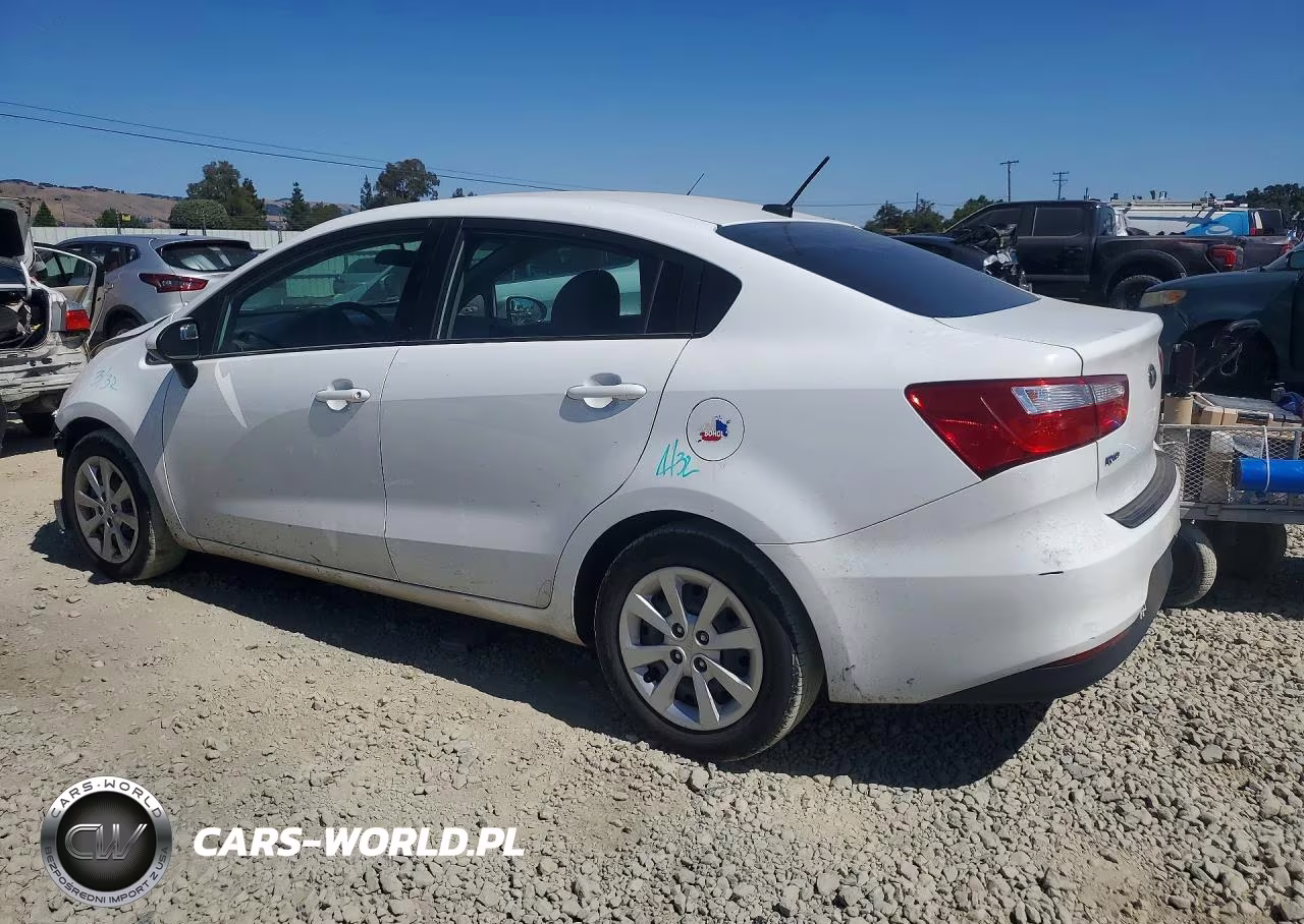 2016 Kia Rio Lx VIN:KNADM4A3XG6638427 - 2