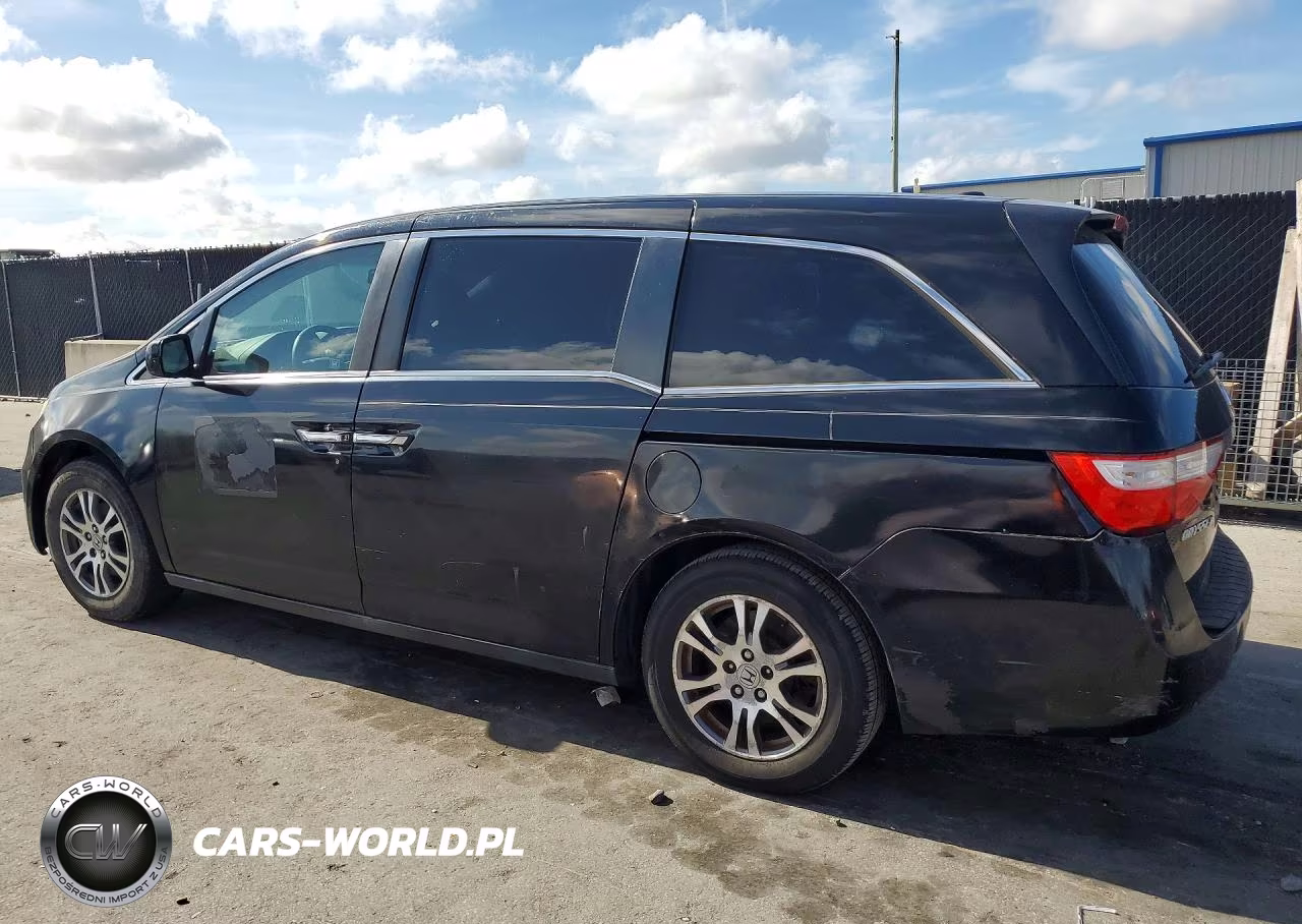2011 Honda Odyssey Exl VIN:5FNRL5H68BB043929 - 2