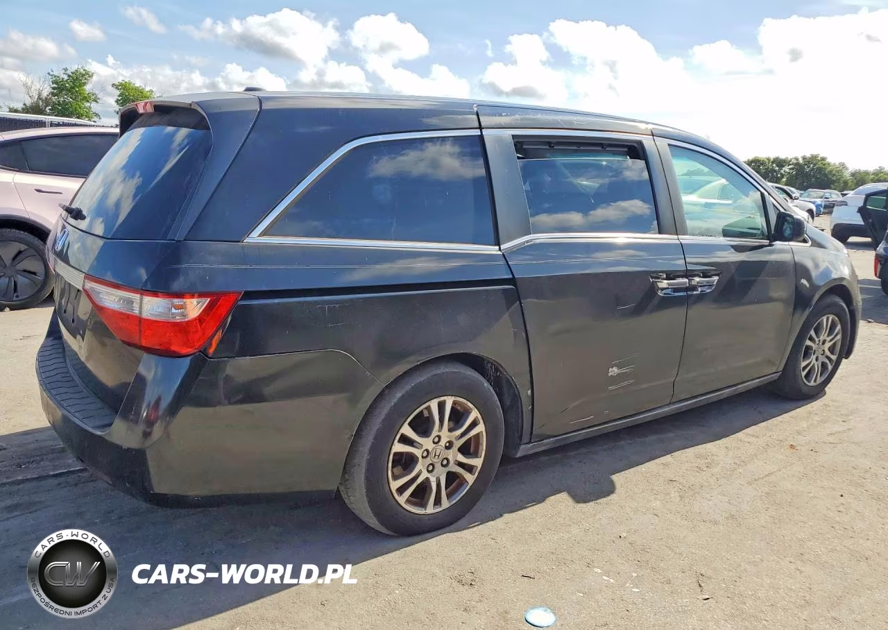 2011 Honda Odyssey Exl VIN:5FNRL5H68BB043929 - 3