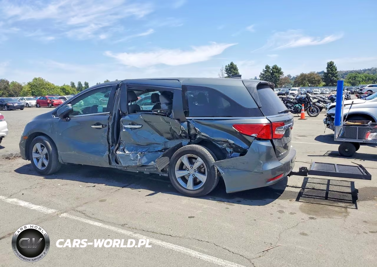 2019 Honda Odyssey Ex VIN:5FNRL6H56KB011591 - 2