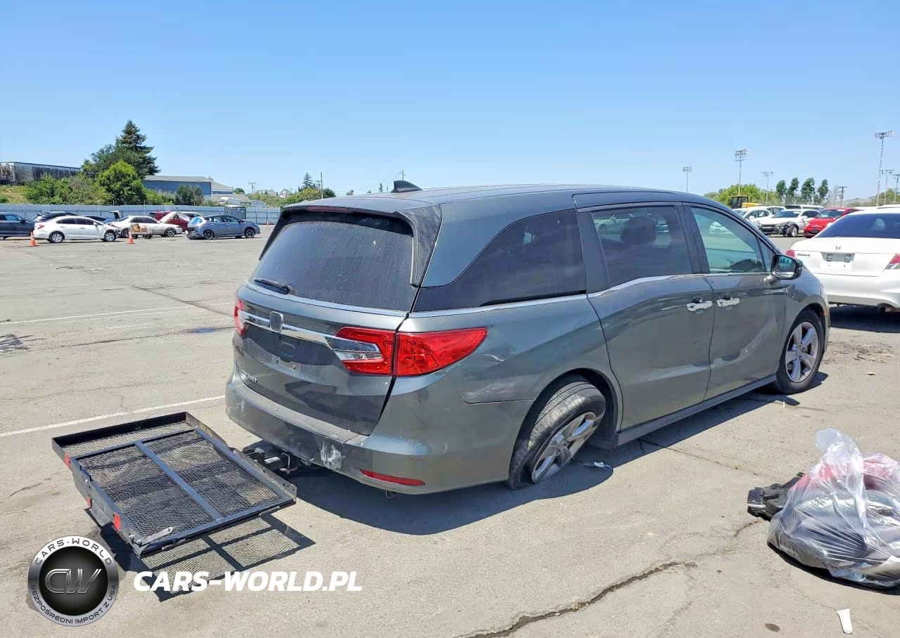 2019 Honda Odyssey Ex VIN:5FNRL6H56KB011591 - 3