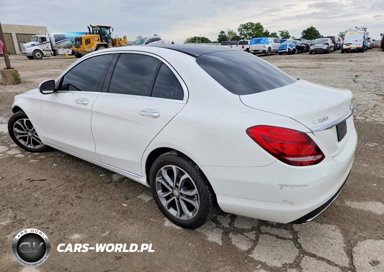 2017 Mercedes-Benz C 300 4Matic VIN:55SWF4KB0HU181675 - 2