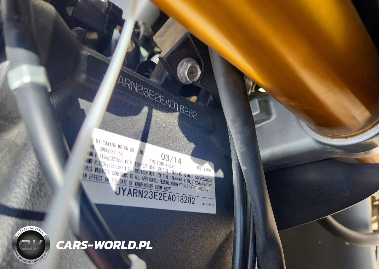 2014 Yamaha Yzfr1 VIN:JYARN23E2EA018282 - 9