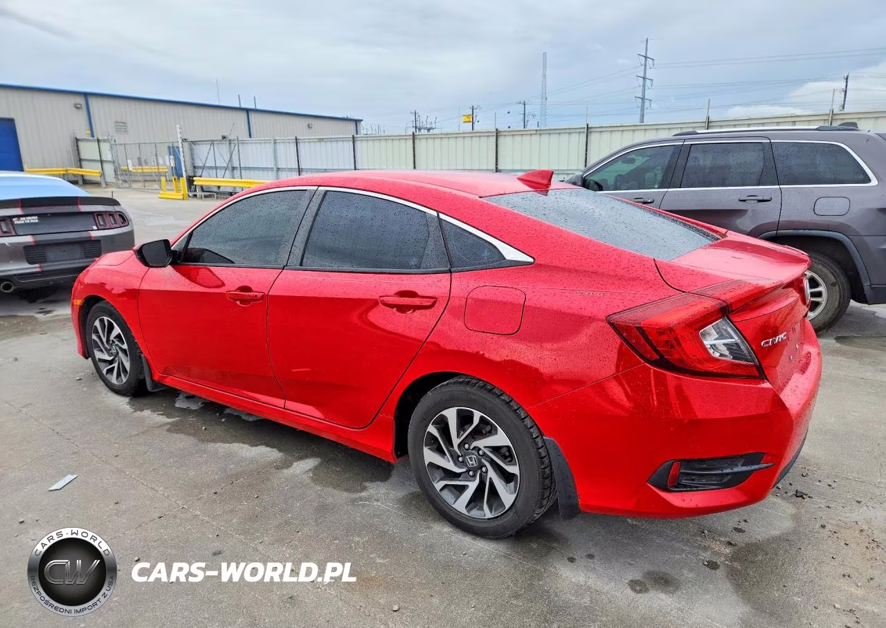 2017 Honda Civic Ex VIN:2HGFC2F77HH544568 - 2