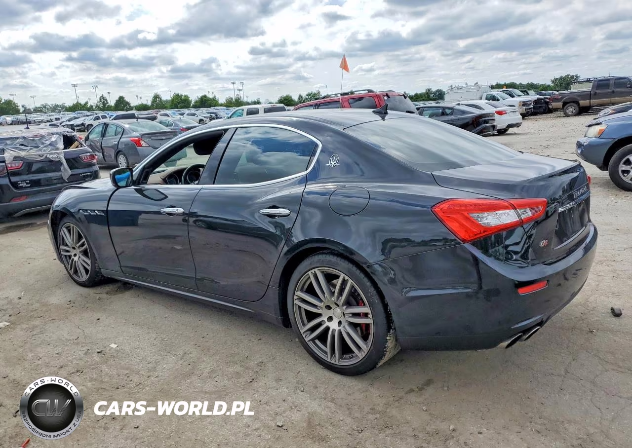 2014 Maserati Ghibli S VIN:ZAM57RTA2E1094373 - 2
