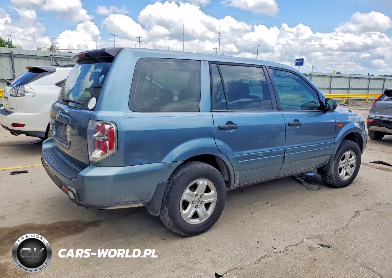 2006 Honda Pilot Lx VIN:5FNYF28196B028108 - 3