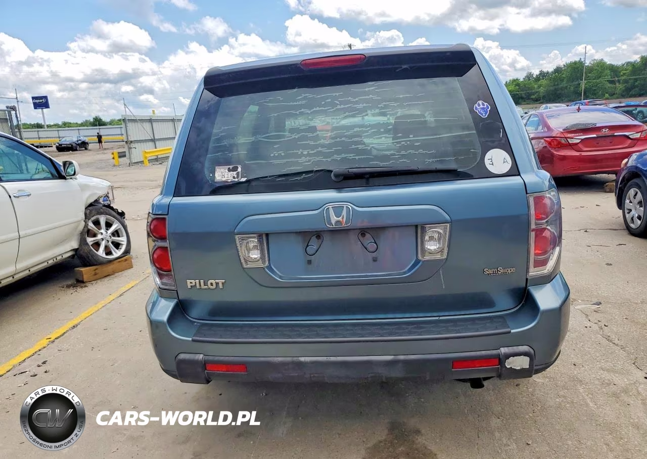 2006 Honda Pilot Lx VIN:5FNYF28196B028108 - 6