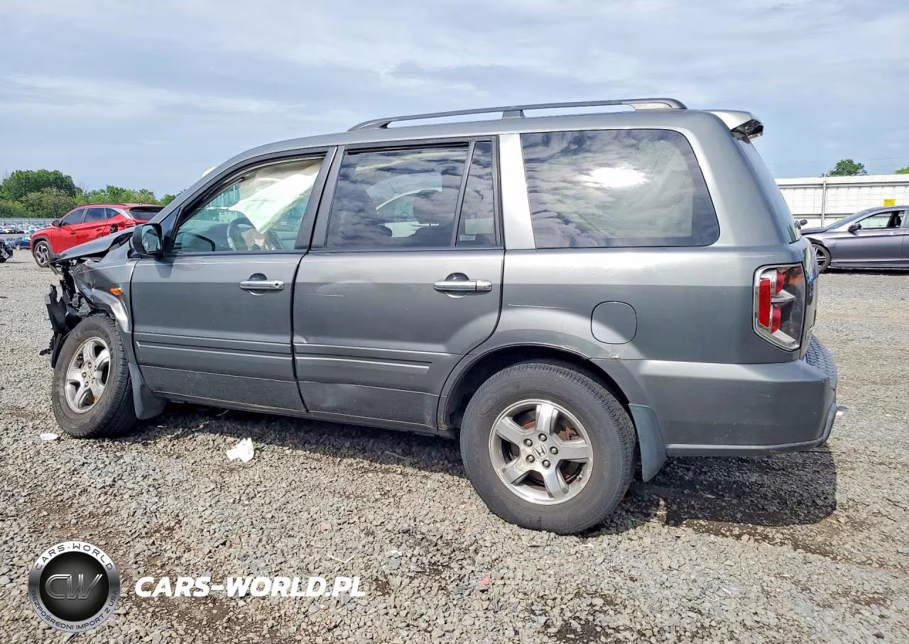 2007 Honda Pilot Exl VIN:2HKYF18747H528548 - 2