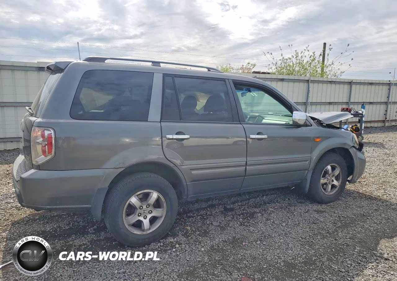 2007 Honda Pilot Exl VIN:2HKYF18747H528548 - 3