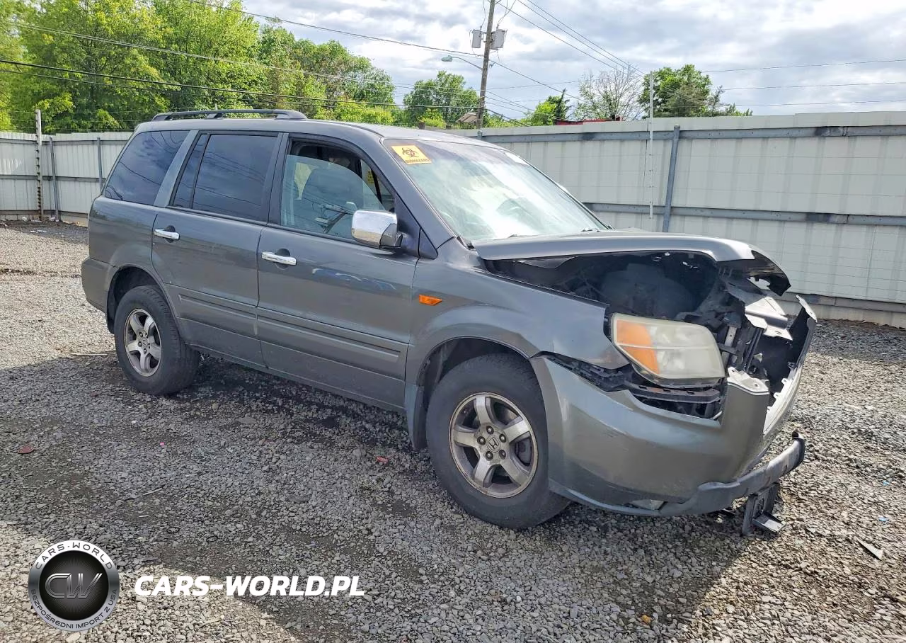 2007 Honda Pilot Exl VIN:2HKYF18747H528548 - 4
